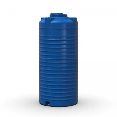 Фото Ємність 750 л вертикальна кругла двошарова вузька  - Магазин MASMART