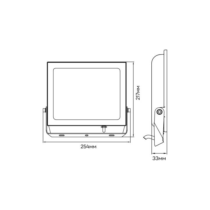 Фото Прожектор LED Ardero LL-1100ARD 100W  - Магазин MASMART