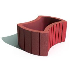 Фото Квітник круглий (клумба) Золотий Мандарин 660х450х250 мм...  - Магазин MASMART