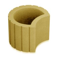 Фото Клумба Серповидна жовта  - Магазин MASMART