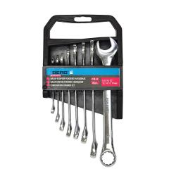 Фото Набор ключей рожково-накидных Berg 48-931 8 шт (6–19 мм)  - Магазин MASMART