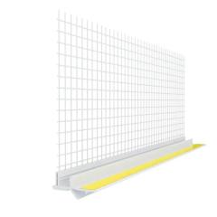 Фото Профіль привіконний з сіткою (білий) ширина 9 мм/6 мм...  - Магазин MASMART