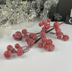 Фото Веточка заснеженной ягоды MissDecor D-5912  - Магазин MASMART