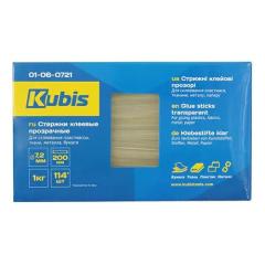 Фото Стержень клеевой прозрачный 7,2x200 мм Kubis 01-06-0721...  - Магазин MASMART