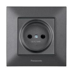Фото Розетка одинарна Panasonic Arkedia Slim димчастий...  - Магазин MASMART