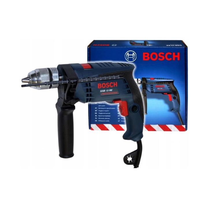 Фото Дрель ударная Bosch GSB 13 RE ШЗП Professional (0601217100)  - Магазин MASMART