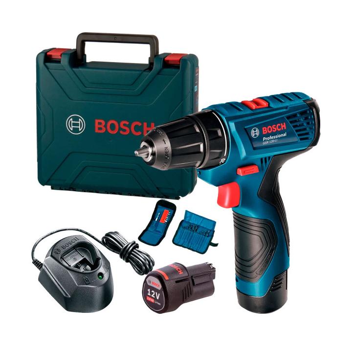 Фото Аккумуляторная дрель-шуруповерт Bosch GSR 120-Li Professional (06019G8002)  - Магазин MASMART