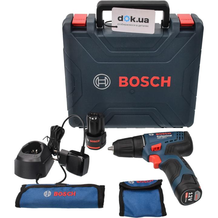 Фото Аккумуляторная дрель-шуруповерт Bosch GSR 120-Li Professional (06019G8002)  - Магазин MASMART