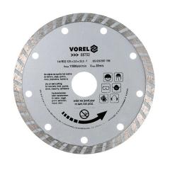 Фото Диск алмазний 125/22,2 Vorel 08752 турбохвиля  - Магазин MASMART