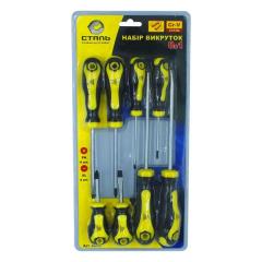 Фото Набір викруток Сталь 8 шт 49040  - Магазин MASMART