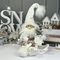 Фото Новогодняя фигура Санта Клаус на санках J-121  - Магазин MASMART
