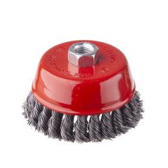 Фото Щетка чашечная 100 мм для КШМ М14 (пучки витой проволоки)...  - Магазин MASMART