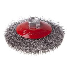 Фото Щітка конусна 100 мм для КШМ М14 (кручений дріт)...  - Магазин MASMART