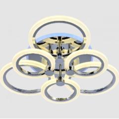 Фото Люстра LED Sirius МХ 10025/3+3 СR+RGP 108+8W с пультом  - Магазин MASMART