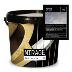 Фото Декоративная штукатурка Elf Decor Mirage Silver 1 кг  - Магазин MASMART