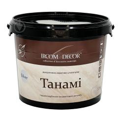 Фото Декоративная штукатурка Танами Ircom Decor 3,5 кг серебряный  - Магазин MASMART