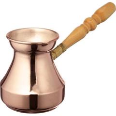 Фото Турка мідна S&T цільнокатана зі знімною ручкою 300 мл...  - Магазин MASMART