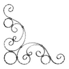 Фото Розетка 650х650х12х6 вальцованная Артдеко 13.405  - Магазин MASMART