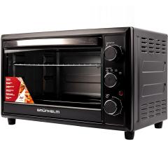 Фото Электропечь GRUNHELM GN33AB черная 33 л 1800 Вт  - Магазин MASMART