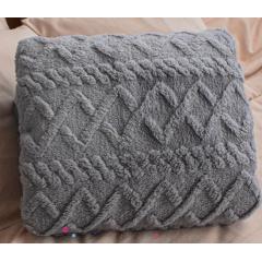 Фото Плед Переплет ромбів 160х210 см мікрофібра  - Магазин MASMART