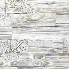 Фото Гипсовая плитка АРТ-декор Орегон белая прямая 0,48 кв.м  - Магазин MASMART