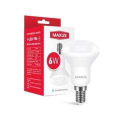 Фото Лампа Maxus 1-LED-756 R50 6W 4100K 220V E14  - Магазин MASMART