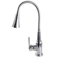 Фото Смеситель для кухни Domino Ellipse DCC-203SM-A  - Магазин MASMART