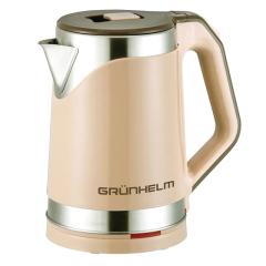 Фото Електрочайник Grunhelm EKS-1857SB (бежевий) 2,0 л  - Магазин MASMART