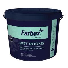 Фото Краска акриловая Farbex Wet Rooms для влажных помещений...  - Магазин MASMART