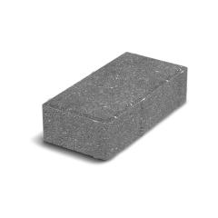 Фото Плитка тротуарная ЗМ Кирпич 20х10 4 см серая эконом  - Магазин MASMART