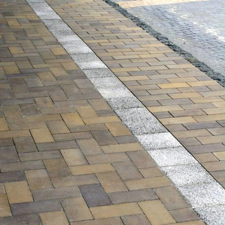 Фото Плитка тротуарна ЗМ Цегла 20х10 8см (червоний) б/ф  - Магазин MASMART