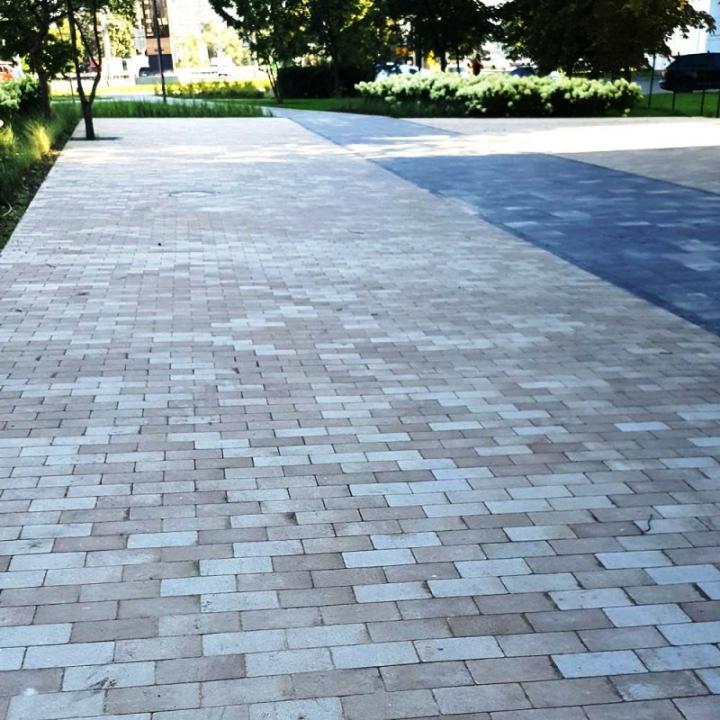 Фото Плитка тротуарная ЗМ Кирпич 20х10 6см (капри) без фаски  - Магазин MASMART