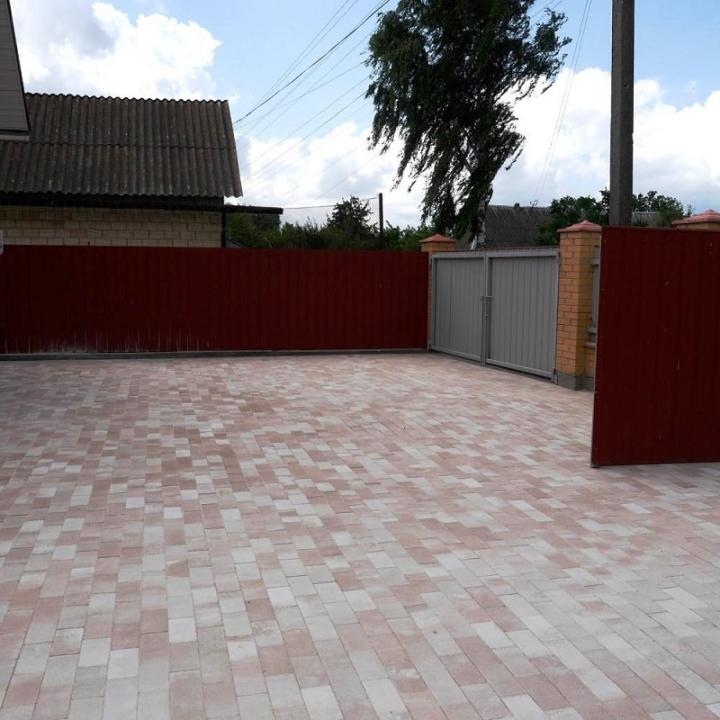 Фото Плитка тротуарна ЗМ Цегла 20х10 6см (порта) без фаски  - Магазин MASMART