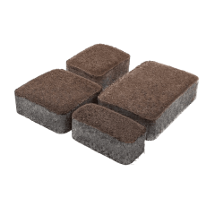 Фото Плитка тротуарна ЗМ Старе місто 4 см коричнева  - Магазин MASMART