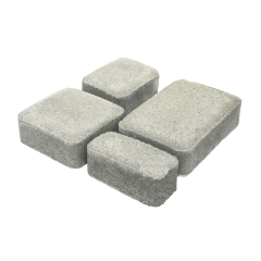 Фото Плитка тротуарна ЗМ Старе місто 6 см біла  - Магазин MASMART