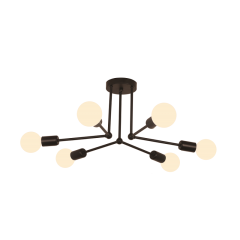 Фото Люстра VELMAX V-CL-LINE2-Bl max 60Wх6 (23-12-23)  - Магазин MASMART