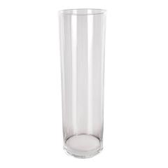 Фото Ваза стеклянная цилиндр Miss Decor D-3780 40х12 см  - Магазин MASMART