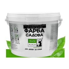 Фото Фарба захисна для дерев та кущів AURUM 4 кг біла  - Магазин MASMART