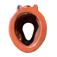 Фото Унітаз дачний Дубок коричневий  - Магазин MASMART