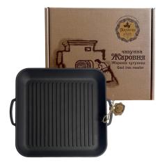 Фото Сковорода-гриль для мангала Maysternya чугунная...  - Магазин MASMART