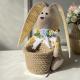 Фото Кролик с корзиной Miss Decor  - Магазин MASMART