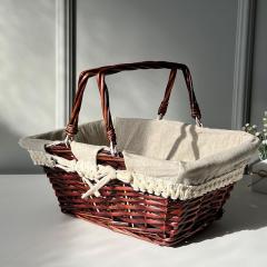 Фото Кошик прямокутний з тканиною Miss Decor D-3547  - Магазин MASMART