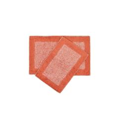Фото Набір килимків Shalla - Fabio mercan кораловий 40х60/50х80  - Магазин MASMART