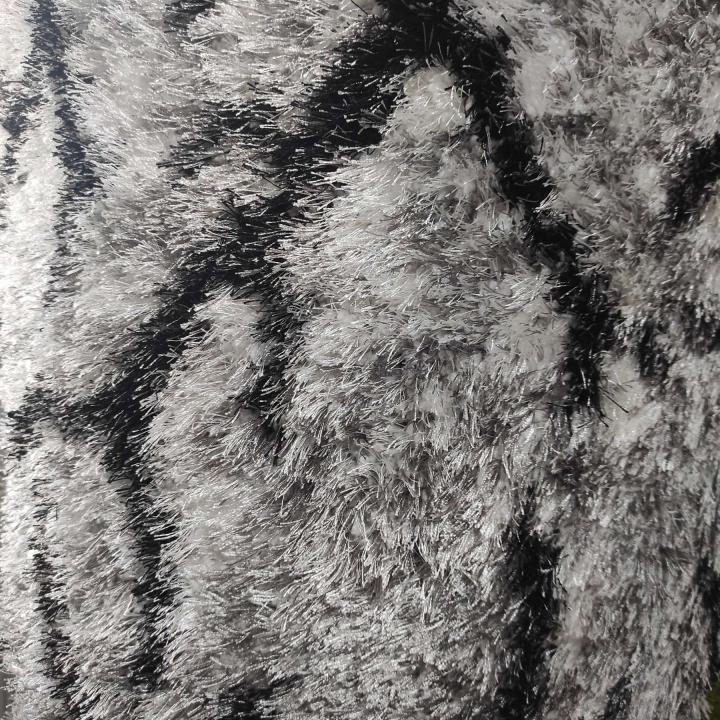 Фото Дорожка 3D SHAGGY 1.20 GREY/BLACK P B111 ширина 1,2 м высокий ворс  - Магазин MASMART