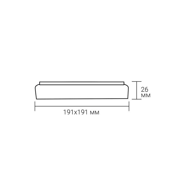 Фото Светильник LED Ardero AL808ARD 24W 5000K  - Магазин MASMART