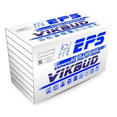 Фото Пенопласт 5 см VikBud EPS 50 Lightweight 11 кг 1000х500х50  - Магазин MASMART