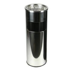 Фото Урна-попільниця 12 л EF-2158-12L нержавіюча сталь  - Магазин MASMART
