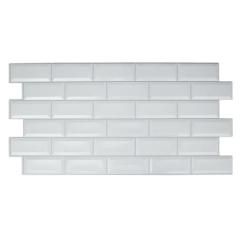 Фото Декоративная 3D-панель ПВХ Айси кабанчик белый 960х480х5...  - Магазин MASMART