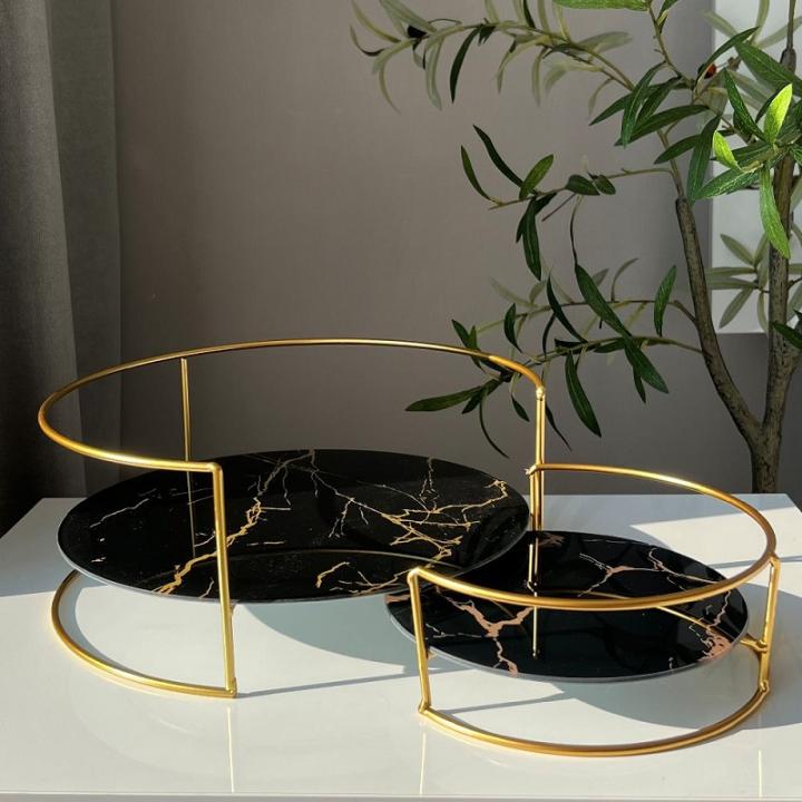 Фото Полка-органайзер для косметики Miss Decor (большая 28 см черная/белая)  - Магазин MASMART