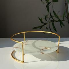 Фото Полиця-органайзер для косметики Miss Decor (мала чорна/біла)  - Магазин MASMART